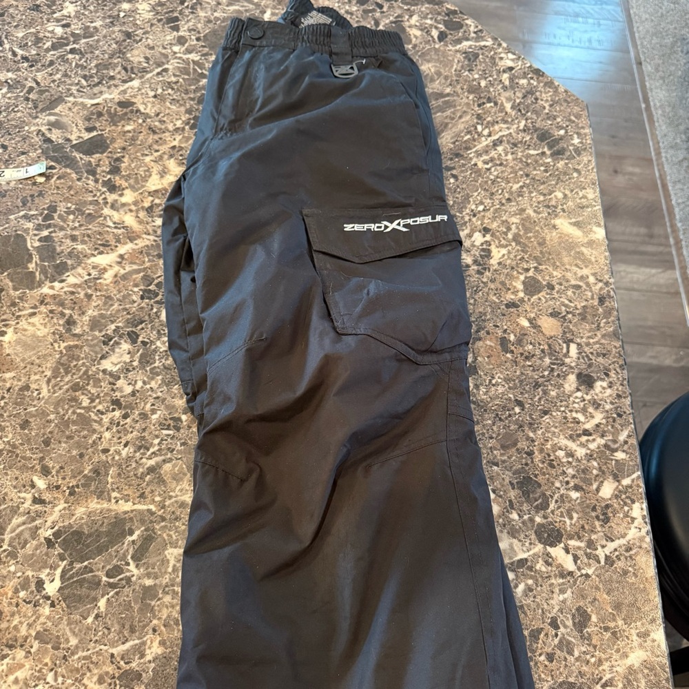 ZeroXposur Kids Black Snow Pants